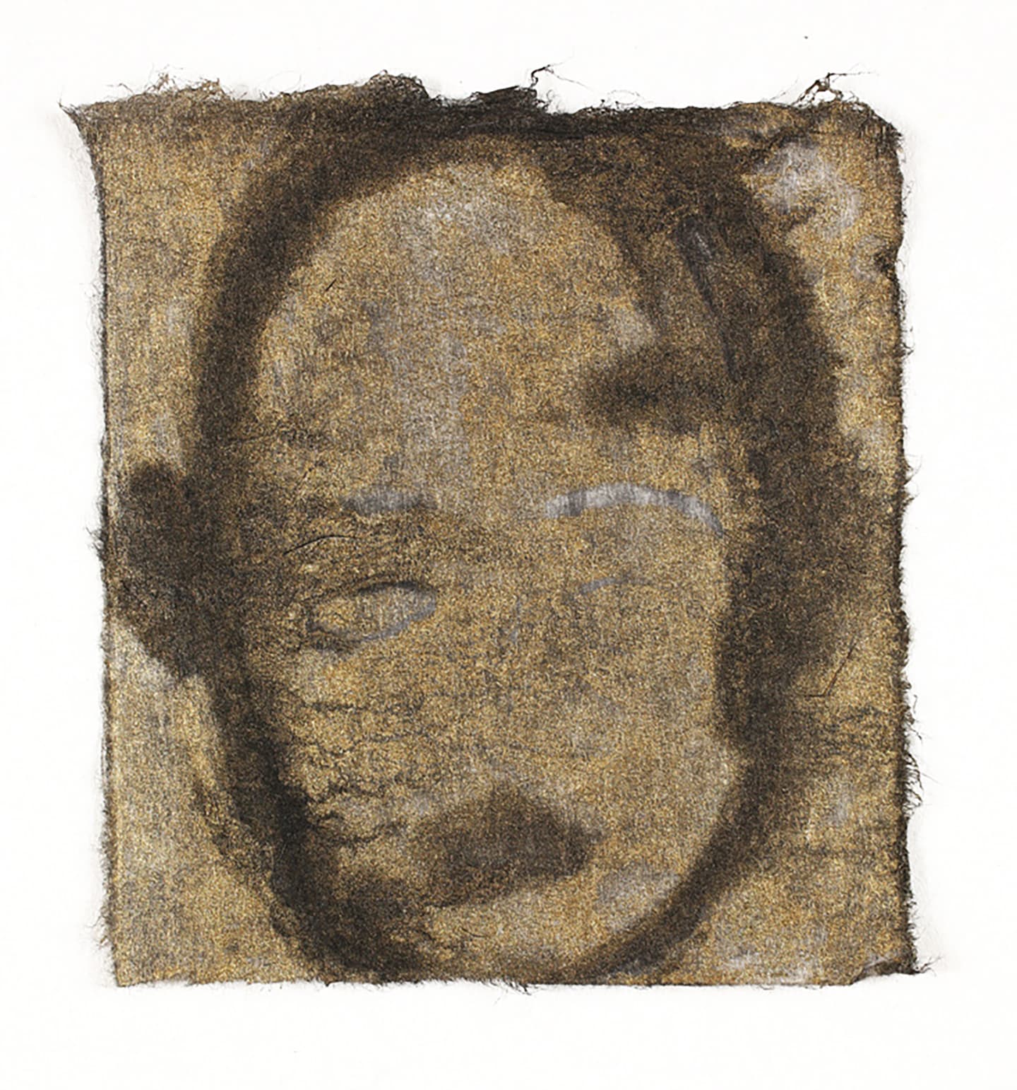 The Triangular-lighted Mellegory (Selected from a series of 300 images), 2014,                                              Monotypes on Korean traditional paper, Varied size
 7