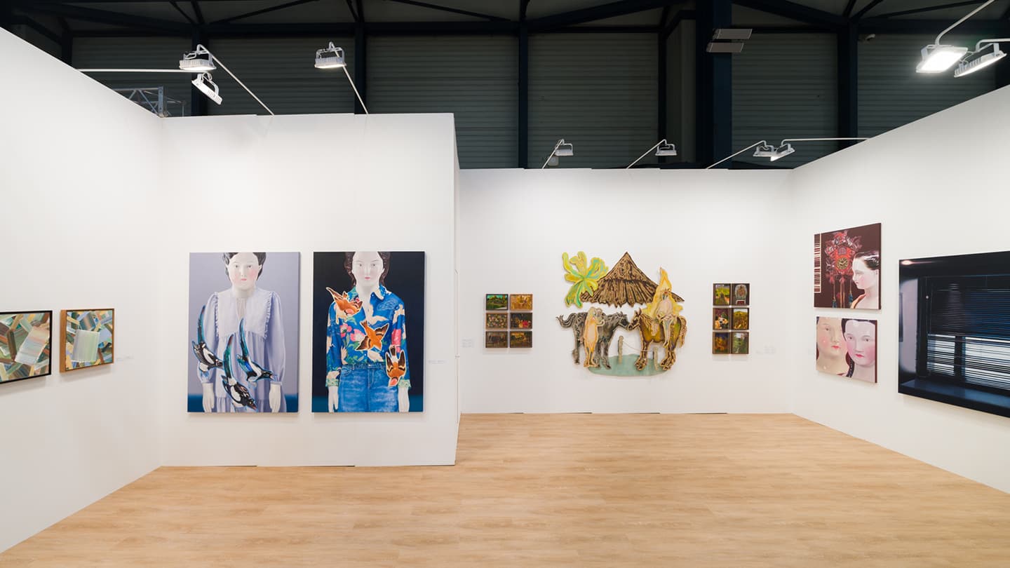 Installation views of KIAF Plus, SETEC 2