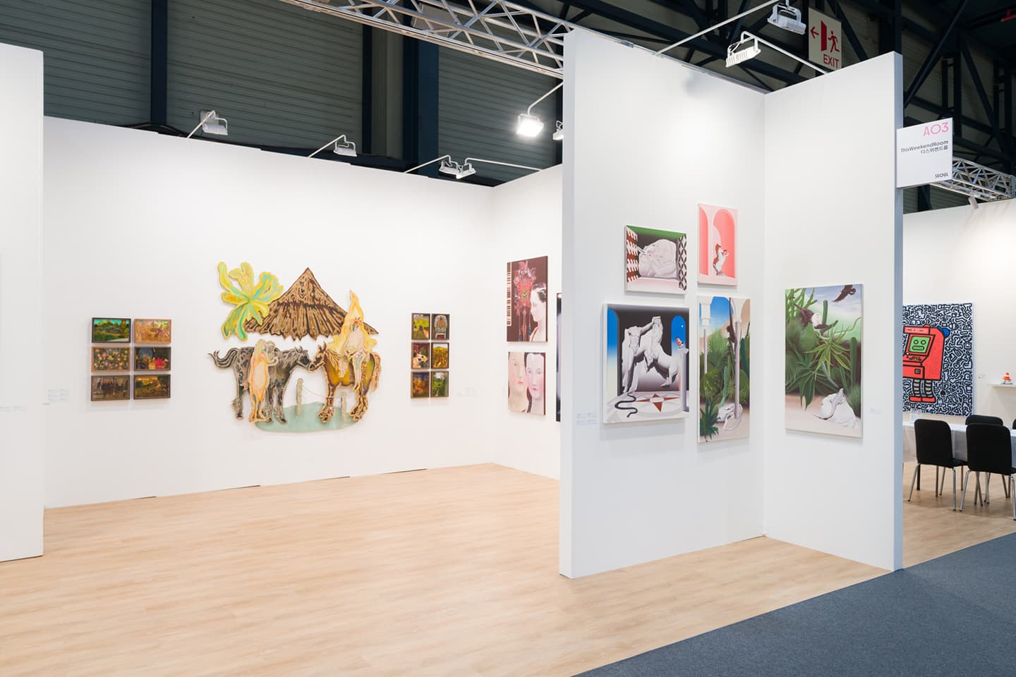 Installation views of KIAF Plus, SETEC 5