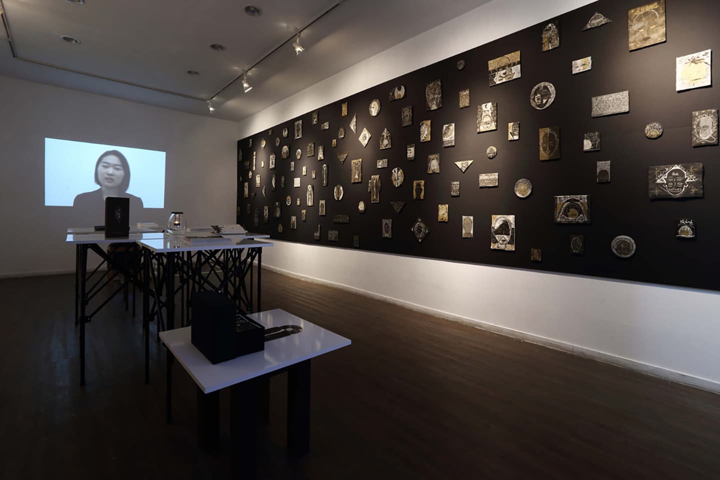 Exhibition views of Skene:secluded selves, Cyart space
1