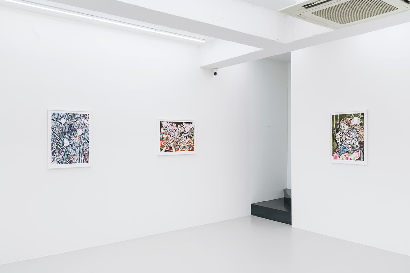 Exhibition views of Far In My Mirror, ThisWeekendRoom 8