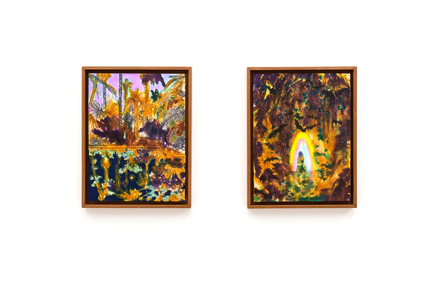 Exhibition views of Far In My Mirror, ThisWeekendRoom 17