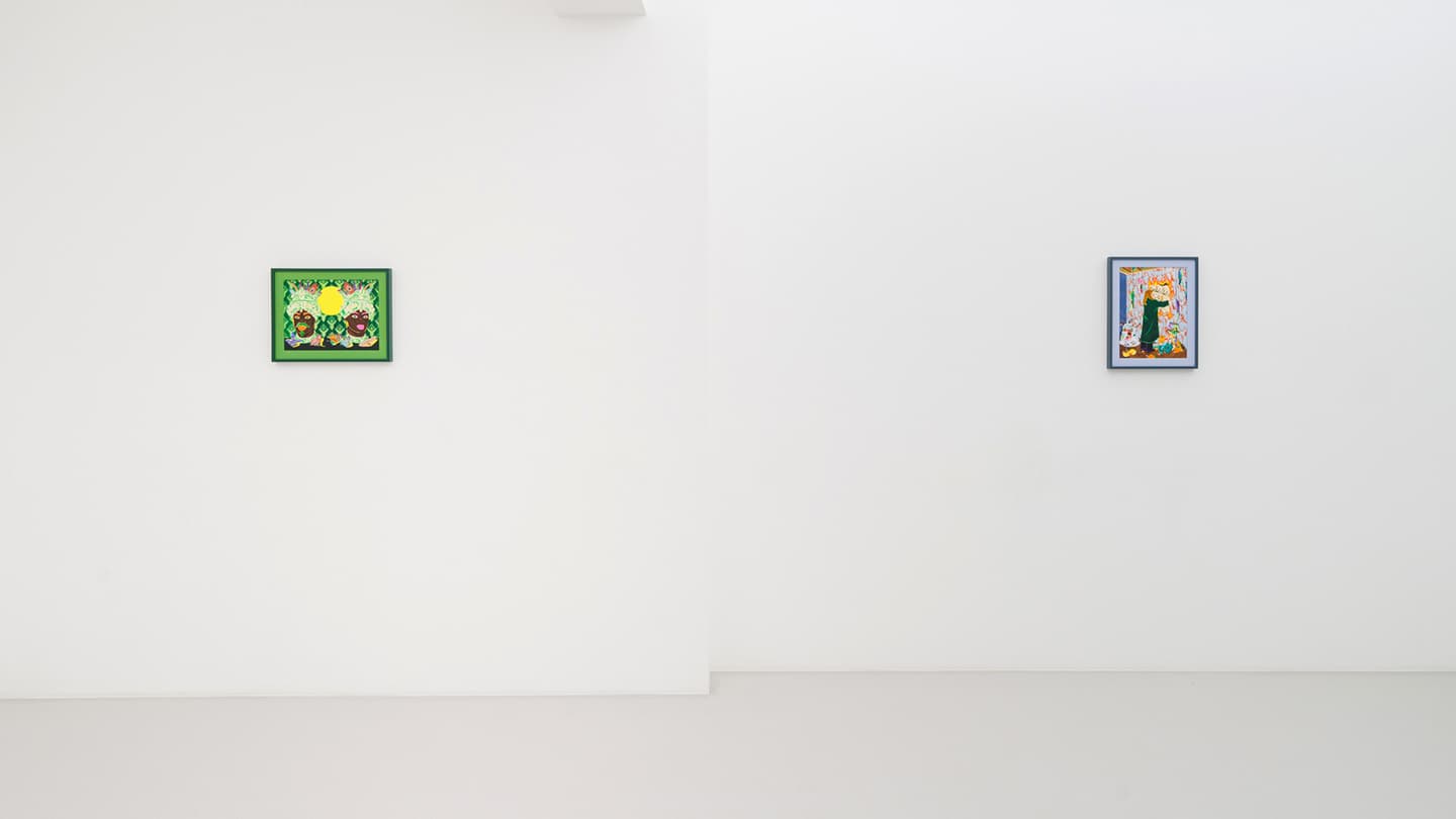 Exhibition views of Oscillate Sequence, ThisWeekendRoom 21