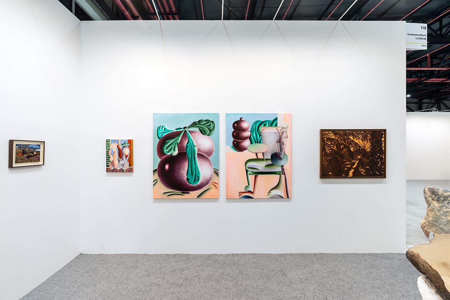Installation views of Art OnO 5